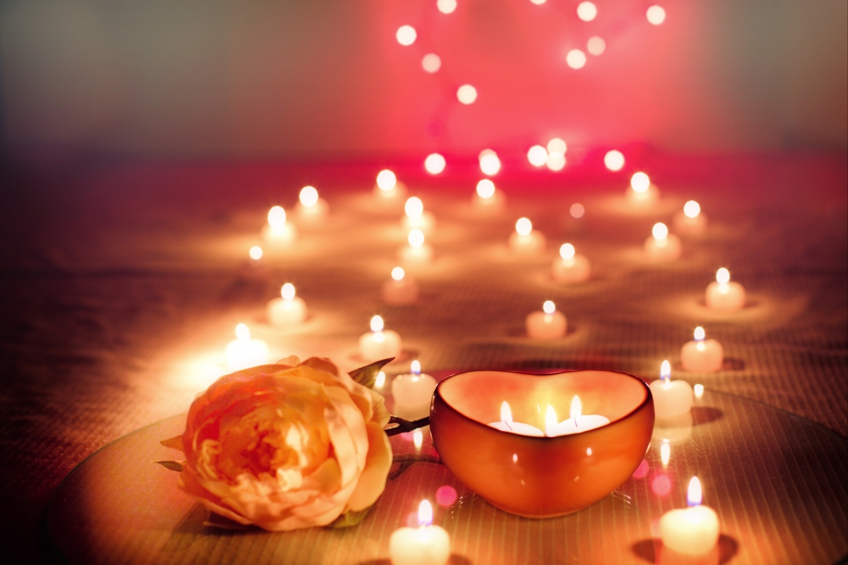 Candle Valentine