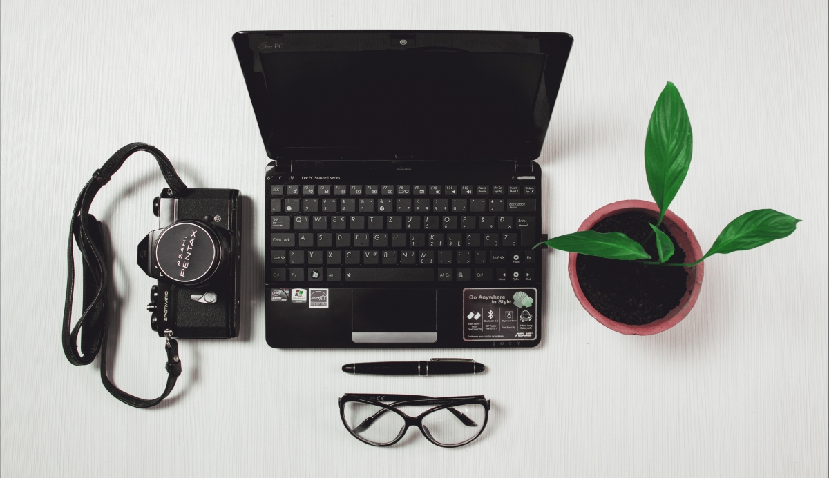 Computer office business work