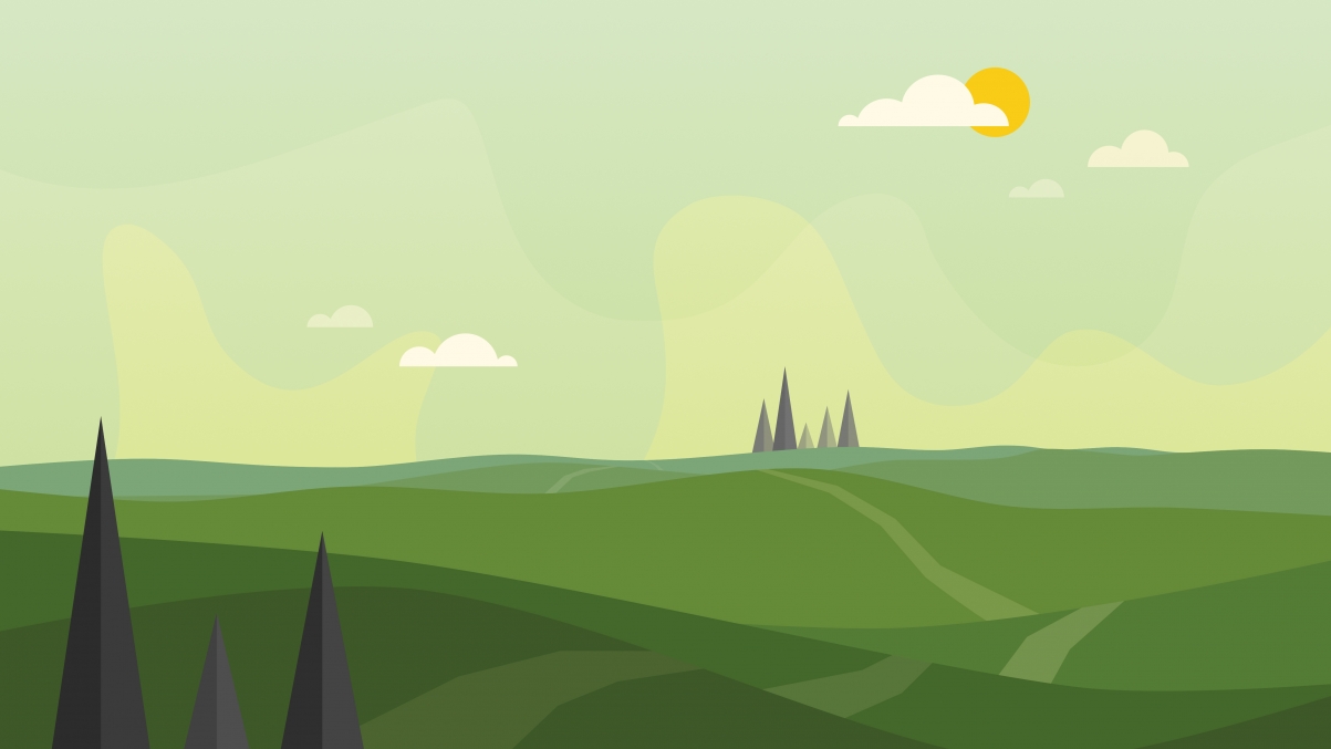 Minimalist landscape 5k wallpaper 5120