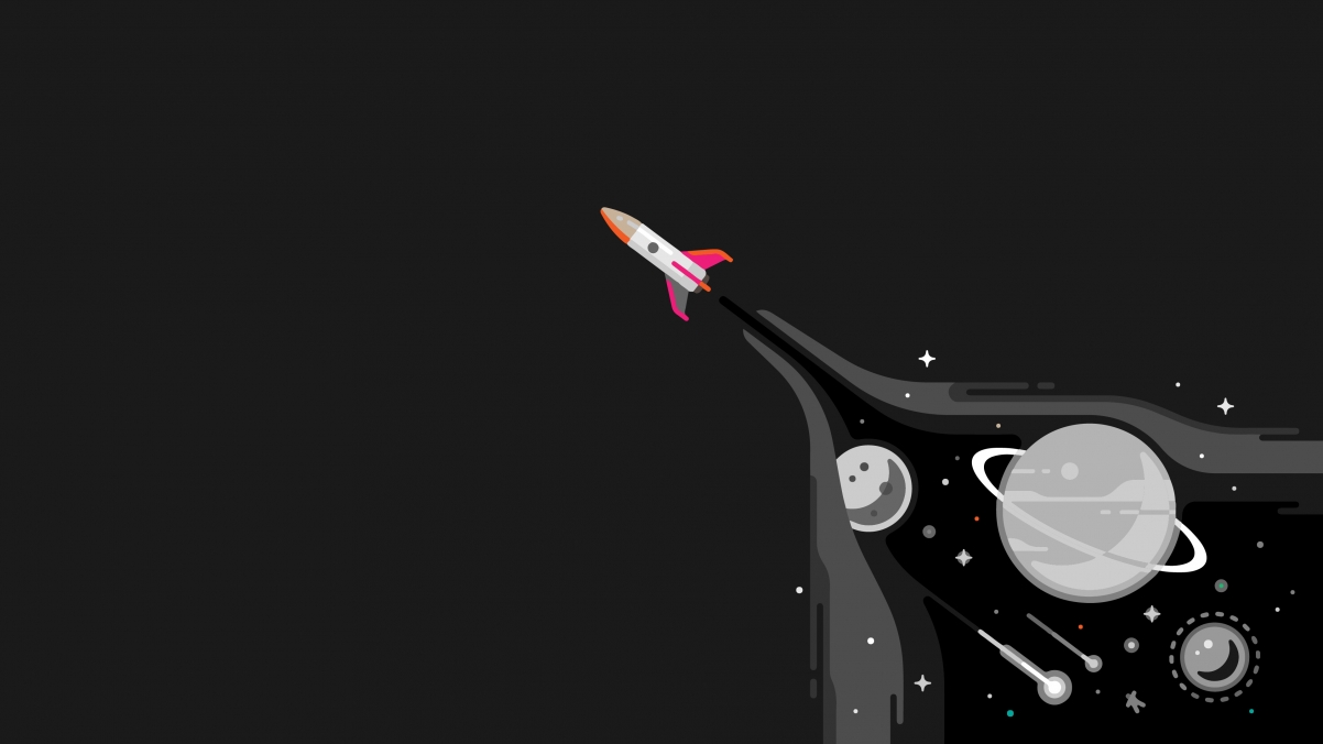 Rocket Minimalist Minimalist 4k Computer