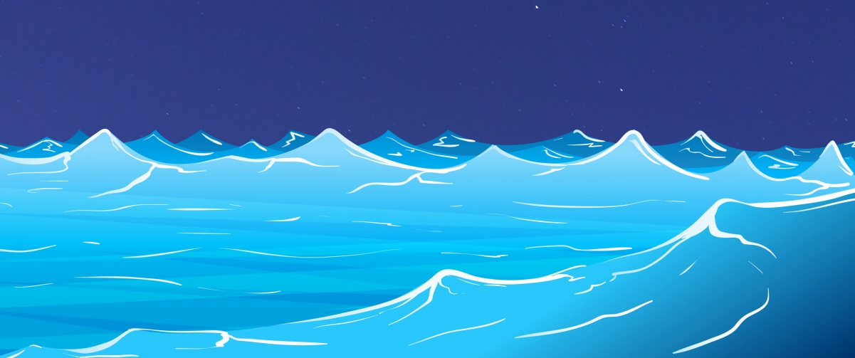 Ocean Wave Painting 3440x1440 Wall