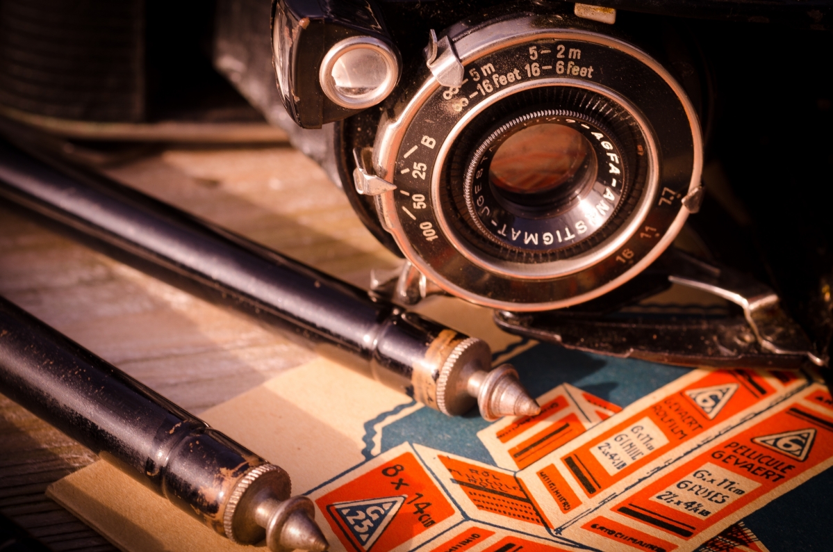 Retro camera picture