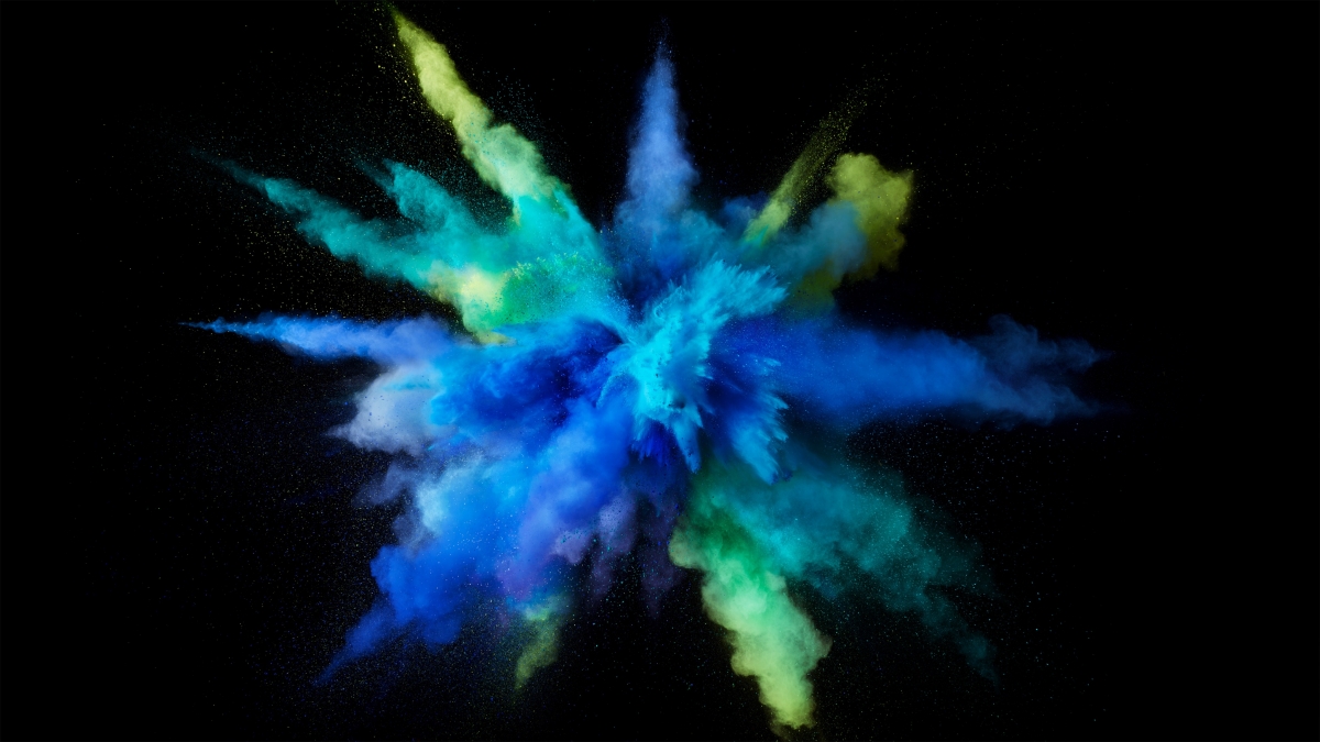 Powder Art Apple MAC 4K Design