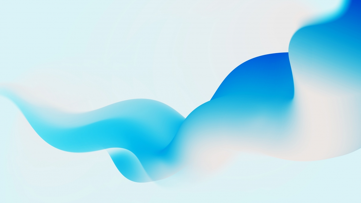 Colorful dream blue minimalism