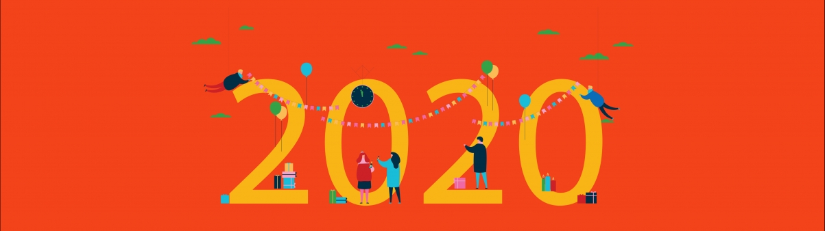 Creative 2020 Happy New Year Gift