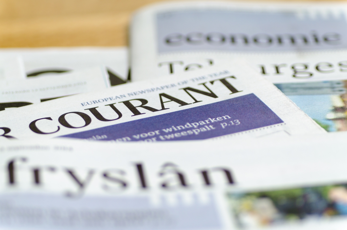 Silent and Lonely Newspaper Picture