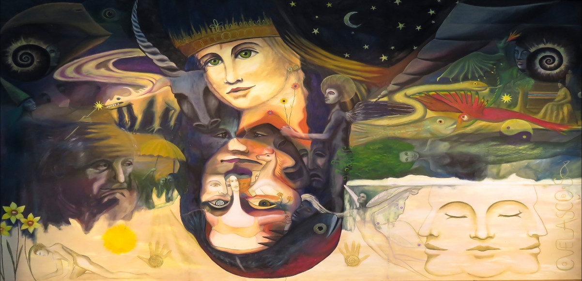 Surrealism, painting, art, Mongolia