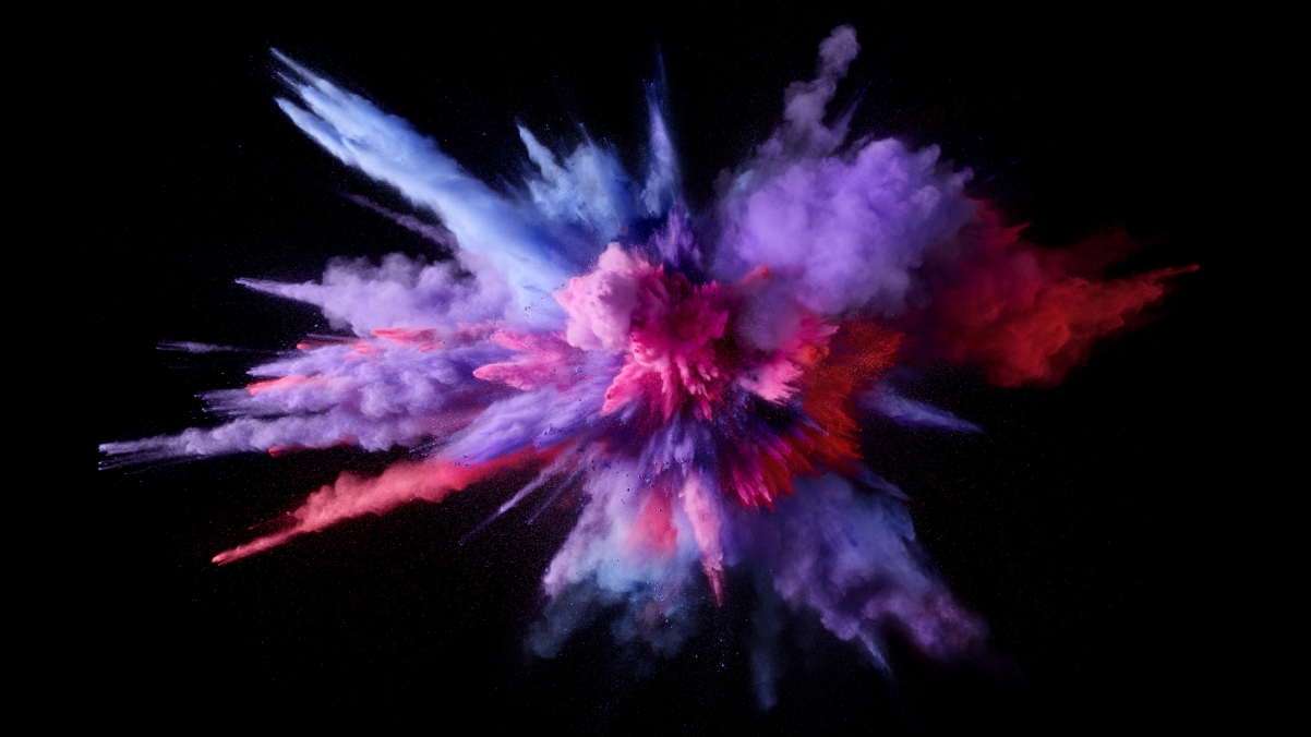 Color powder 4K HD wallpaper