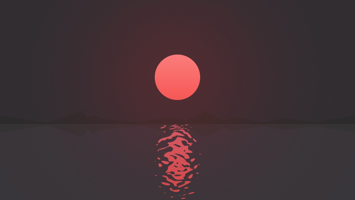 Ripple Minimalist Design 4K Wallpaper