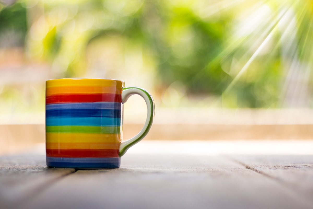 Cup of coffee vintage wood fresh 5