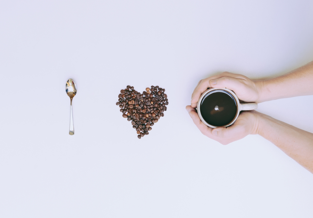 Love coffee beans pictures