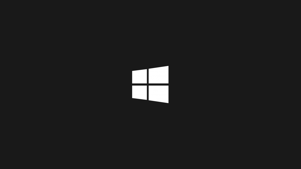 Windows black background 3840x21