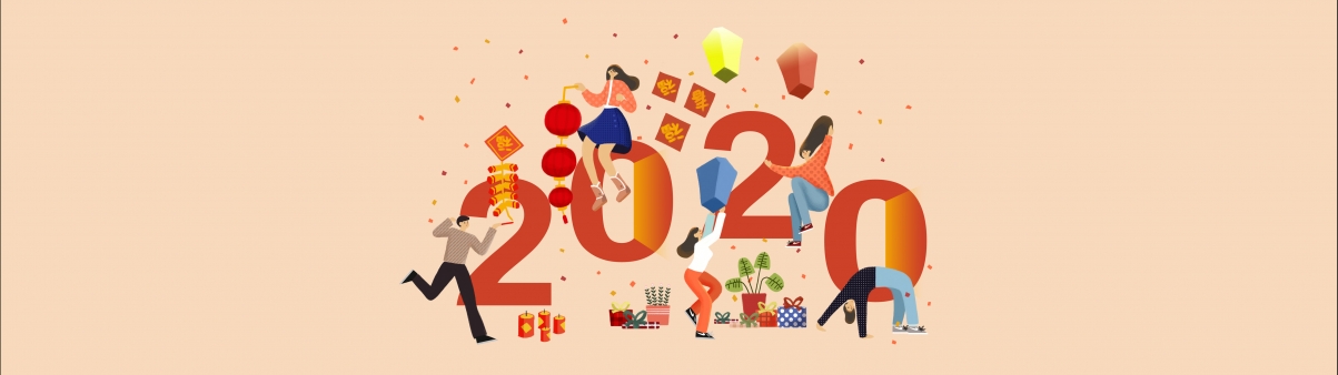 2020 happy new year creative design 51